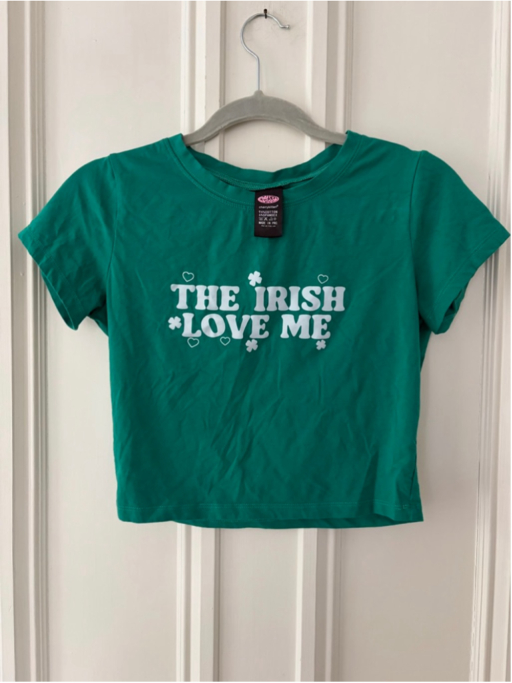 Cherrykitten Green Short Sleeve Graphic Tee S
